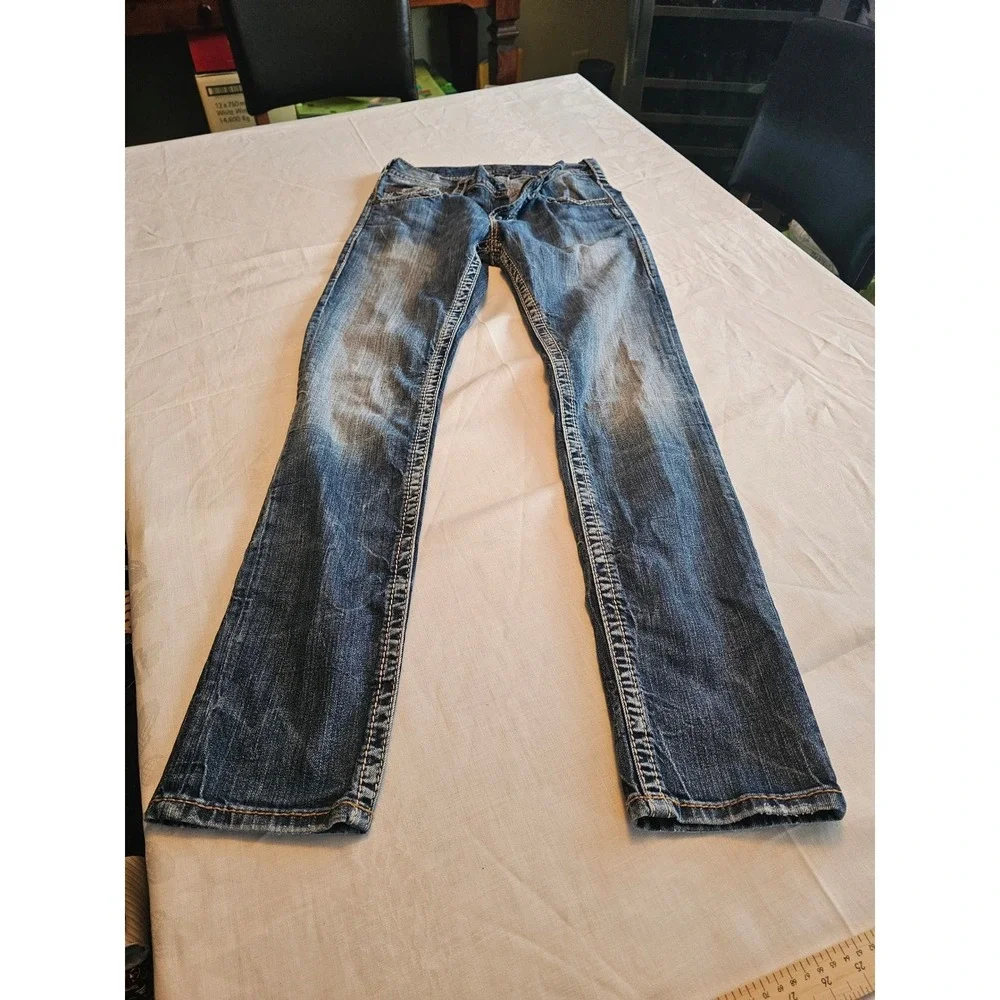 Silver Jeans Co Konrad Bootcut Jeans Medium Wash W29 L32 - Picture 3 of 13
